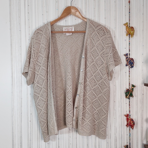 Vintage 80s Knit Cardigan - Picture 8 of 13